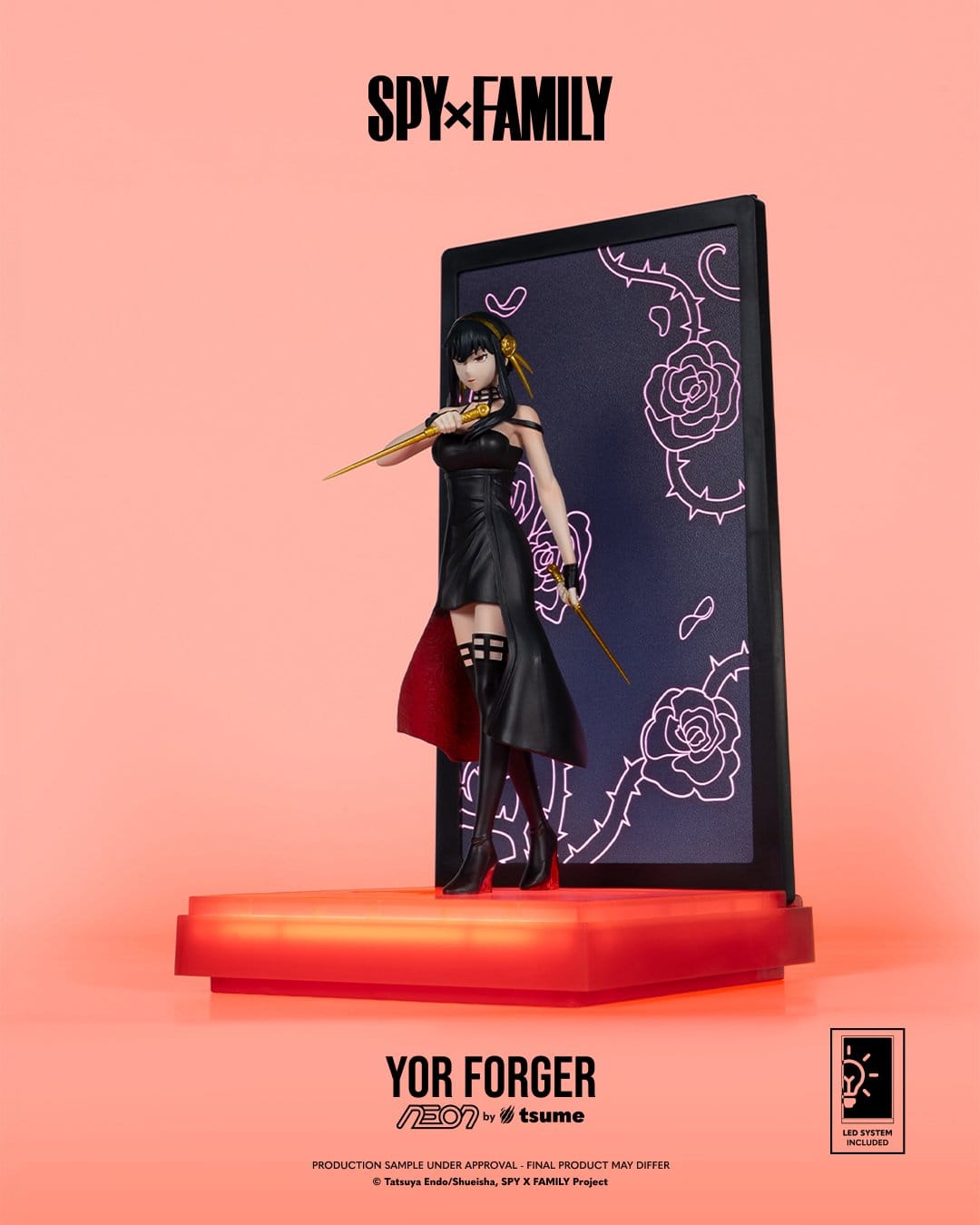Spy x Family - Yor Forger - Neon Figur 1/9 (Tsume)