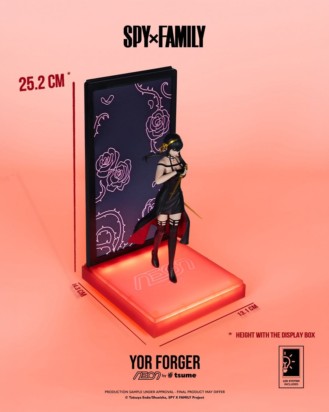 Spy x Family - Yor Forger - Neon Figur 1/9 (Tsume)