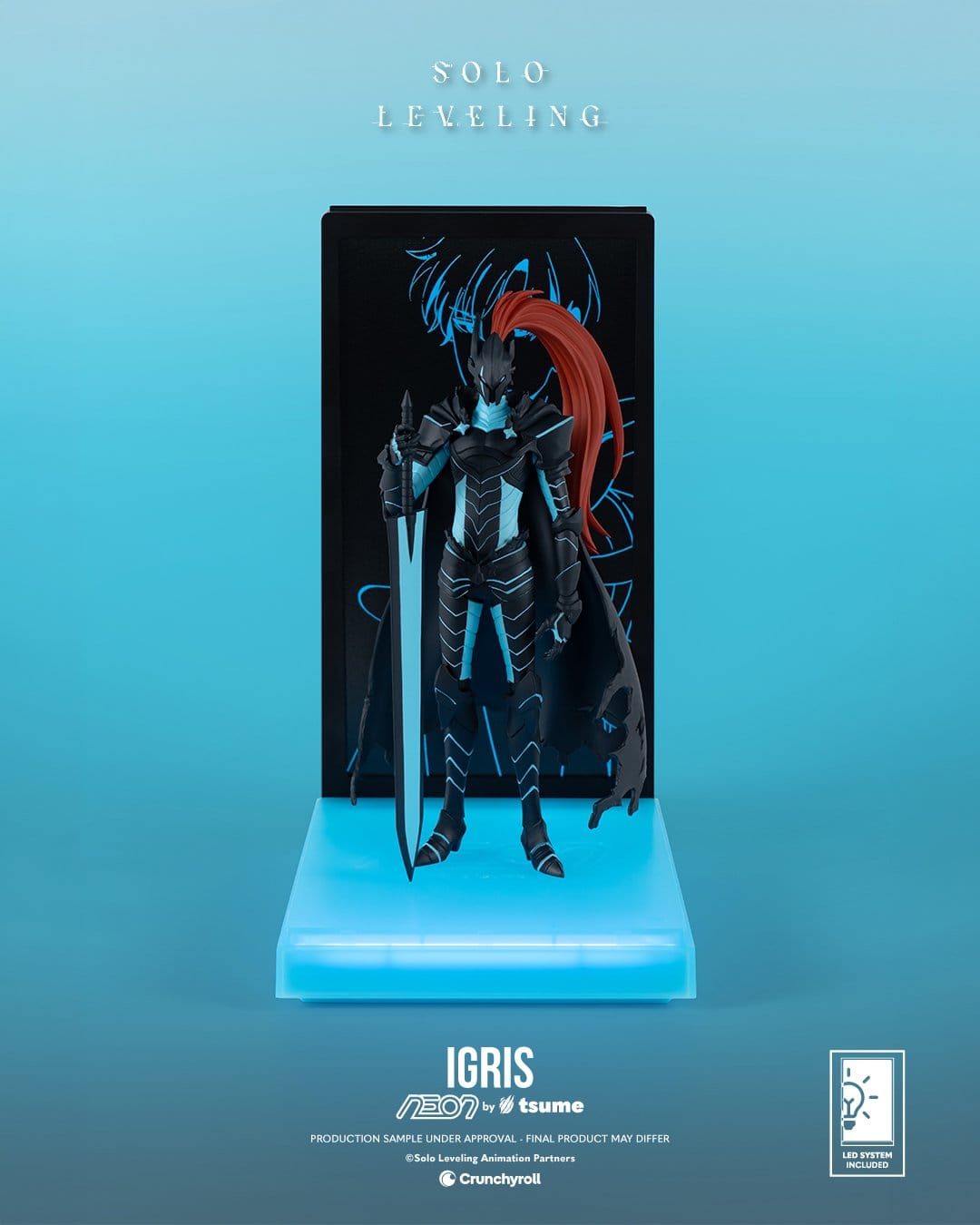 Solo Leveling - Igris - Neon Figur 1/9 (Tsume)