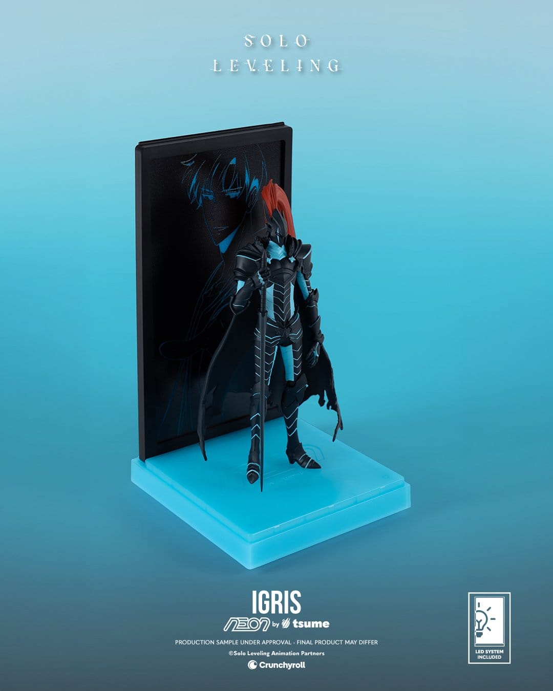 Solo Leveling - Igris - Neon Figur 1/9 (Tsume)
