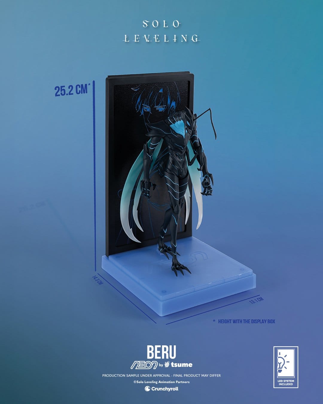 Solo Leveling - Beru - Neon Figur 1/9 (Tsume)