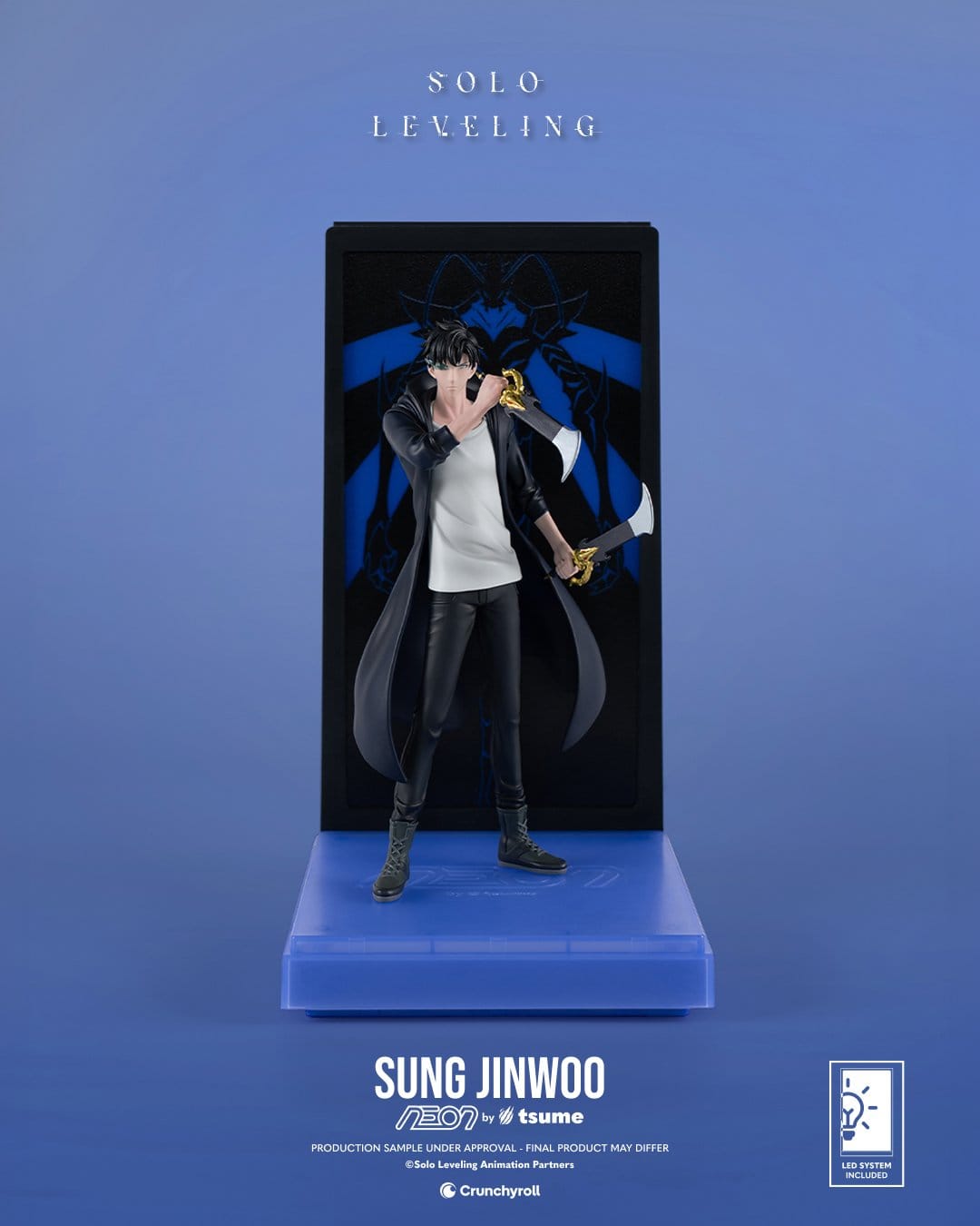 Solo Leveling - Sung Jinwoo - Neon Figur 1/9 (Tsume)