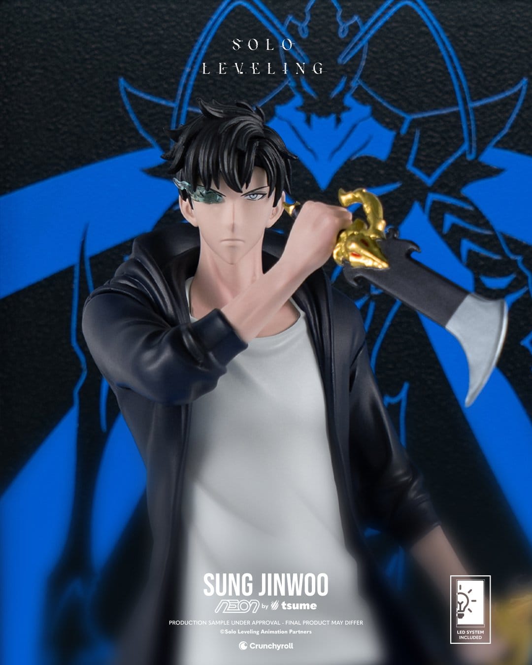 Solo Leveling - Sung Jinwoo - Neon Figur 1/9 (Tsume)