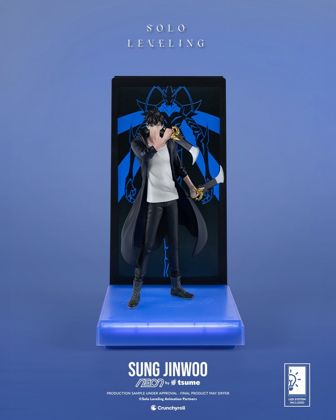 Solo Leveling - Sung Jinwoo - Neon Figur 1/9 (Tsume)