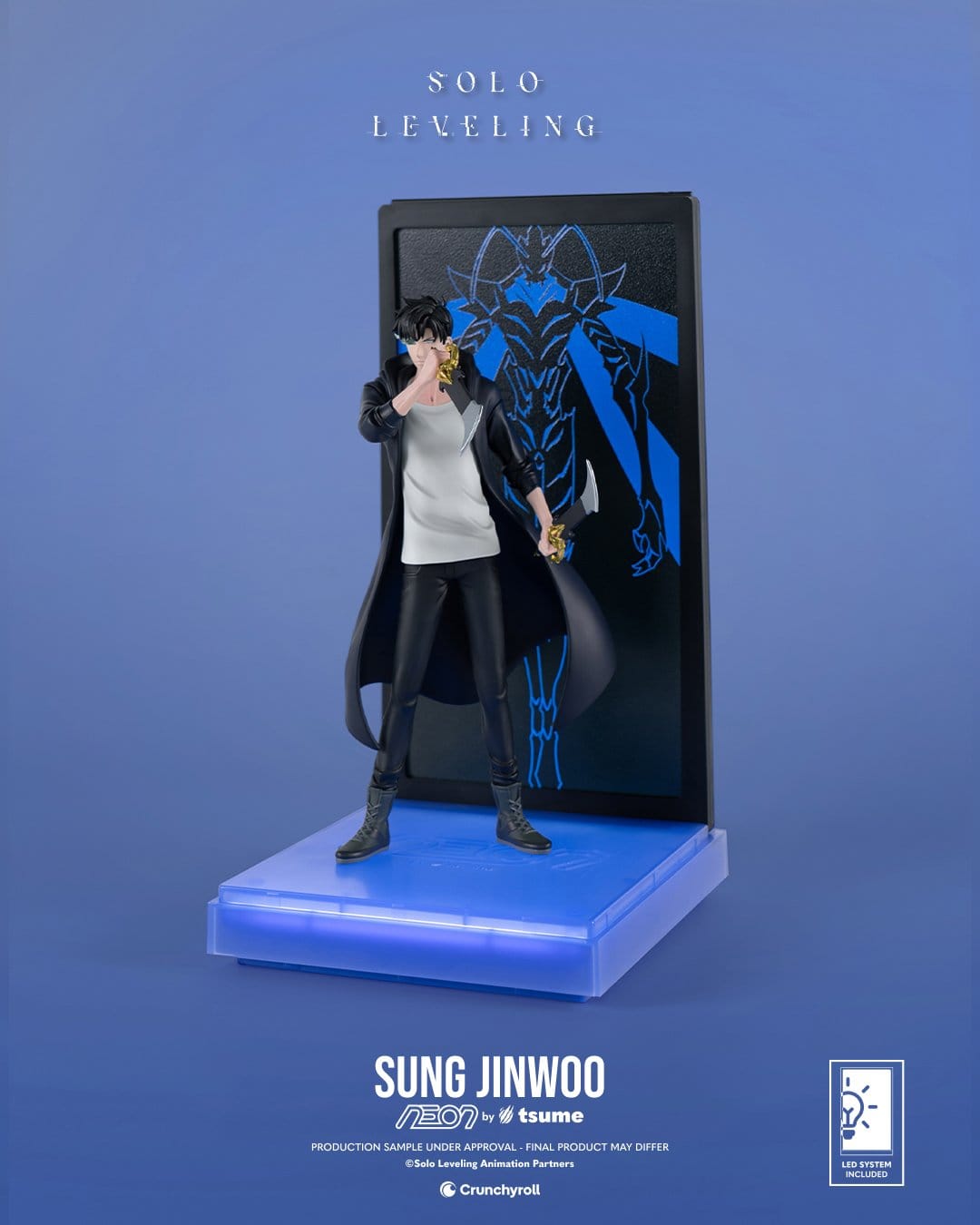 Solo Leveling - Sung Jinwoo - Neon Figur 1/9 (Tsume)
