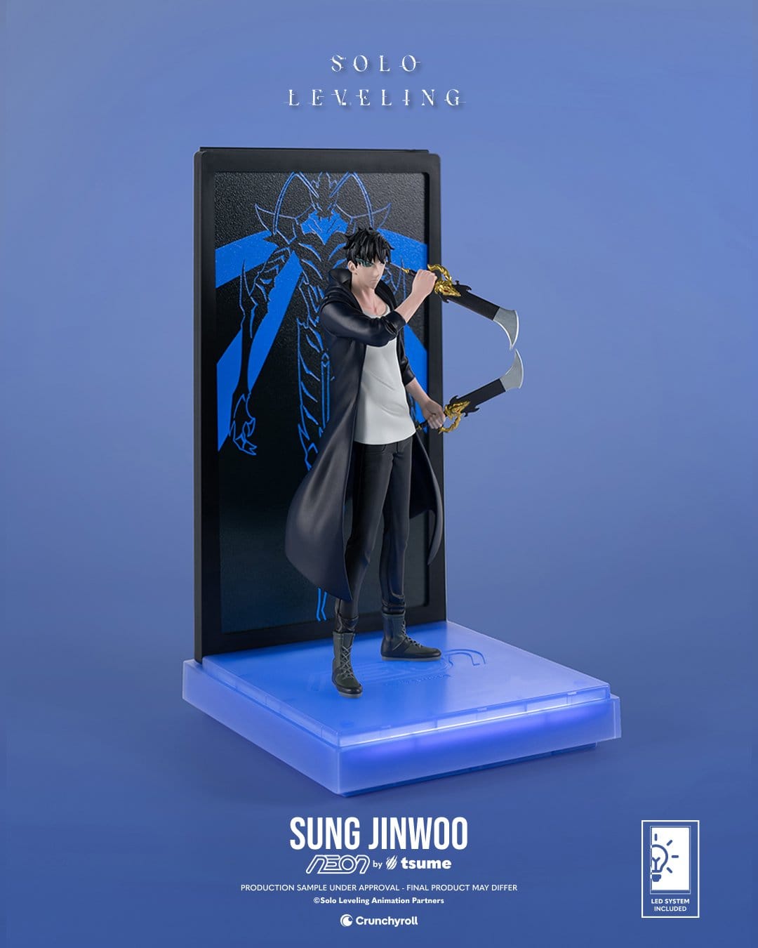 Solo Leveling - Sung Jinwoo - Neon Figur 1/9 (Tsume)