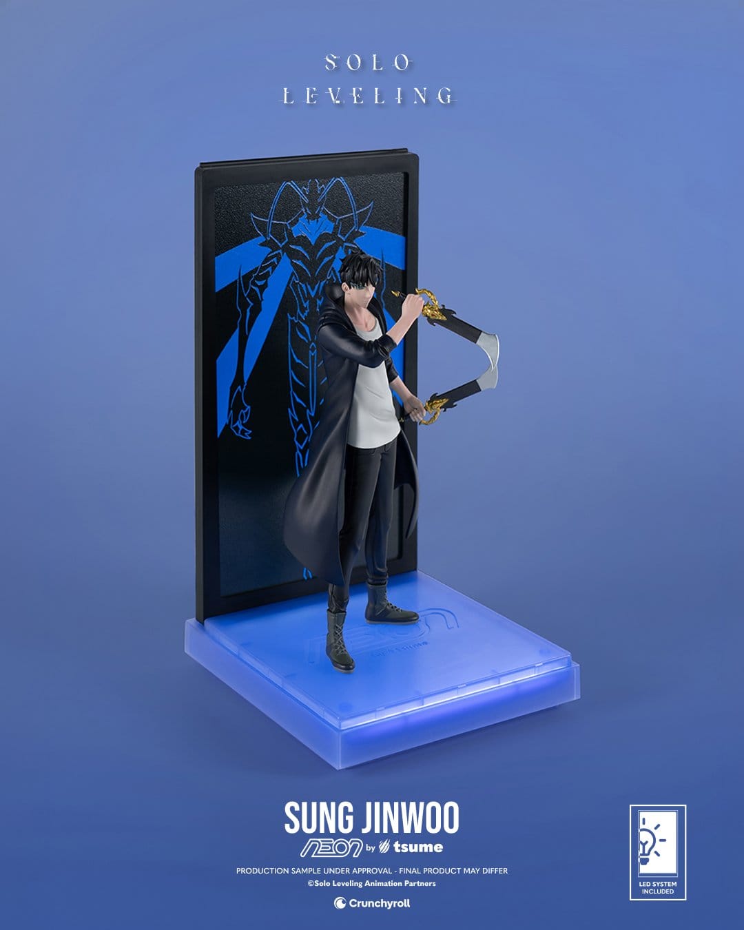 Solo Leveling - Sung Jinwoo - Neon Figur 1/9 (Tsume)