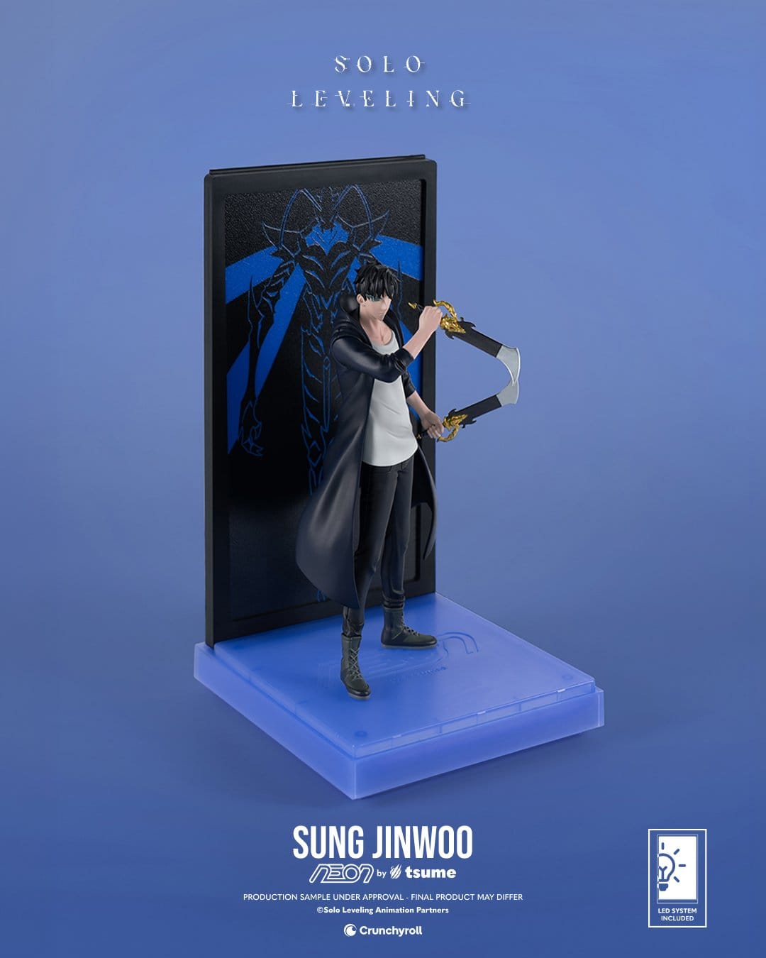 Solo Leveling - Sung Jinwoo - Neon Figur 1/9 (Tsume)