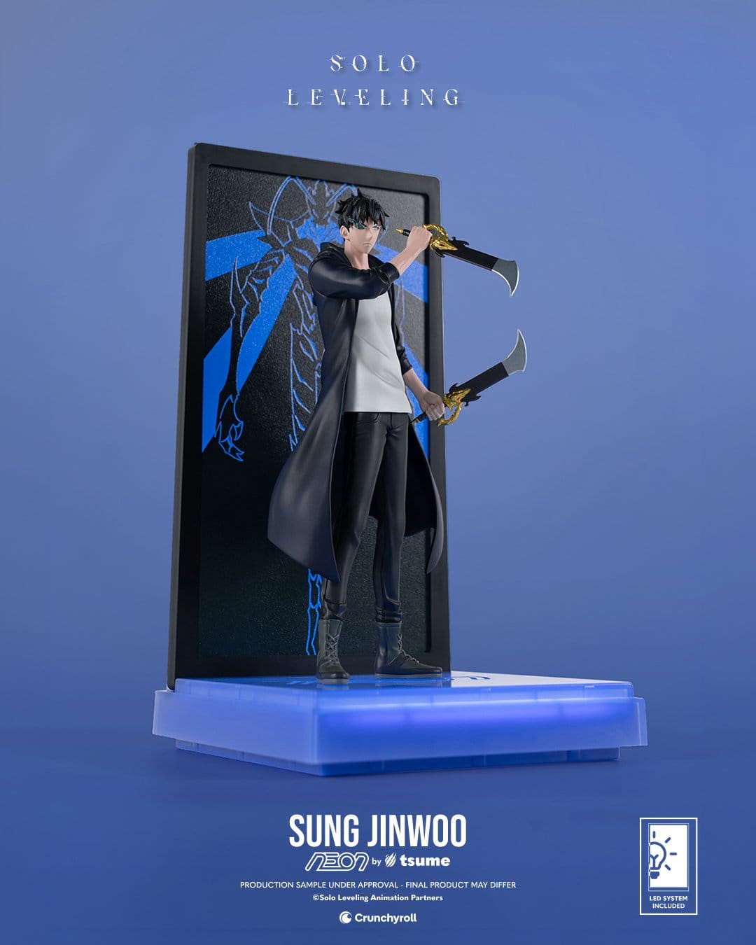 Solo Leveling - Sung Jinwoo - Neon Figur 1/9 (Tsume)