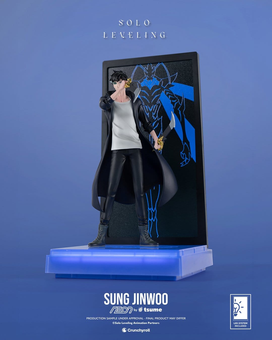 Solo Leveling - Sung Jinwoo - Neon Figur 1/9 (Tsume)