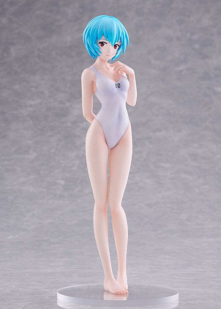 Rebuild of Evangelion - Rei Ayanami - One-Piece Style - Beach Queens Pop Up Parade Figur Größe L (Good Smile Company)
