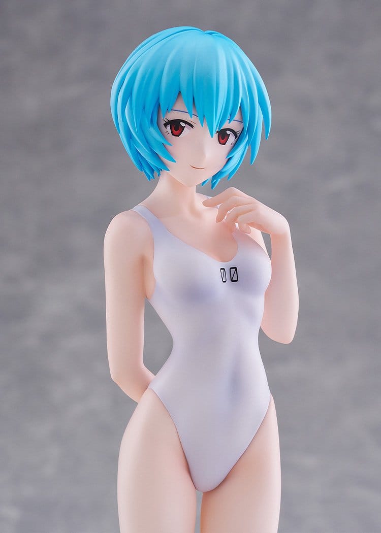 Rebuild of Evangelion - Rei Ayanami - One-Piece Style - Beach Queens Pop Up Parade Figur Größe L (Good Smile Company)