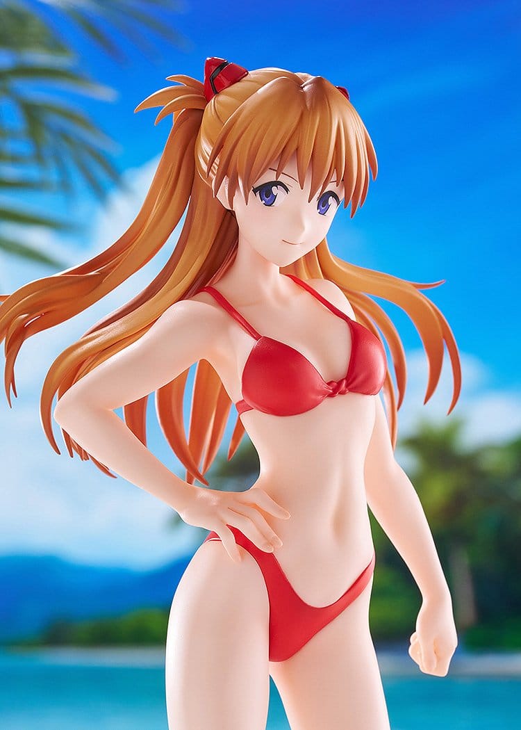 Rebuild of Evangelion - Asuka Shikinami Langley - One-Piece Style - Beach Queens Pop Up Parade Figur Größe L (Good Smile Company)
