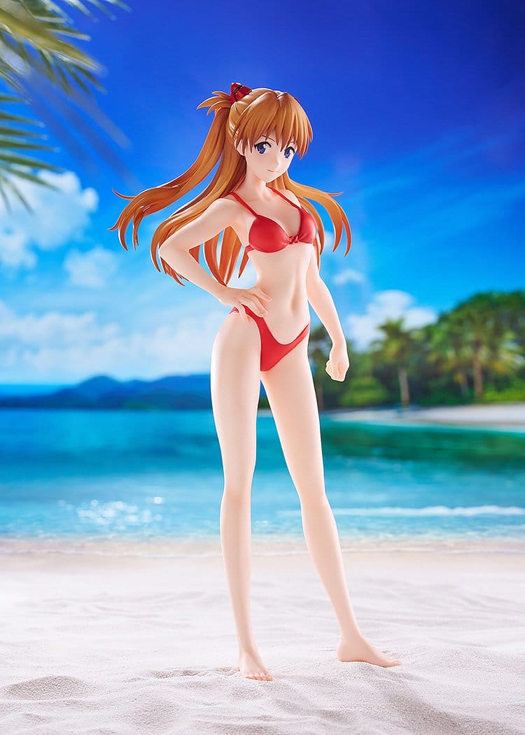 Rebuild of Evangelion - Asuka Shikinami Langley - One-Piece Style - Beach Queens Pop Up Parade Figur Größe L (Good Smile Company)