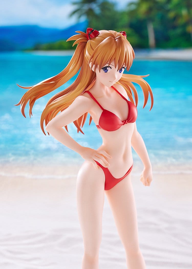 Rebuild of Evangelion - Asuka Shikinami Langley - One-Piece Style - Beach Queens Pop Up Parade Figur Größe L (Good Smile Company)