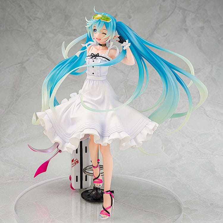 Hatsune Miku - Racing Miku 2021 - Estilo Vacaciones figura (Wonderful Works)