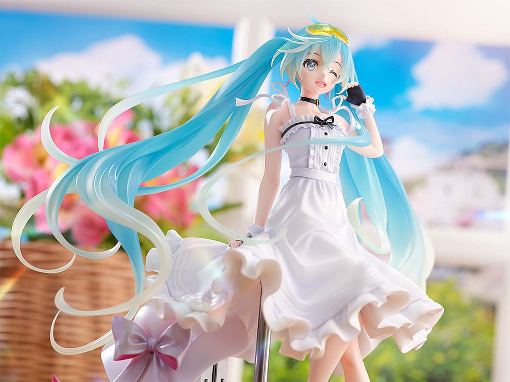 Hatsune Miku - Racing Miku 2021 - Style de vacances figurine (Wonderful Works)