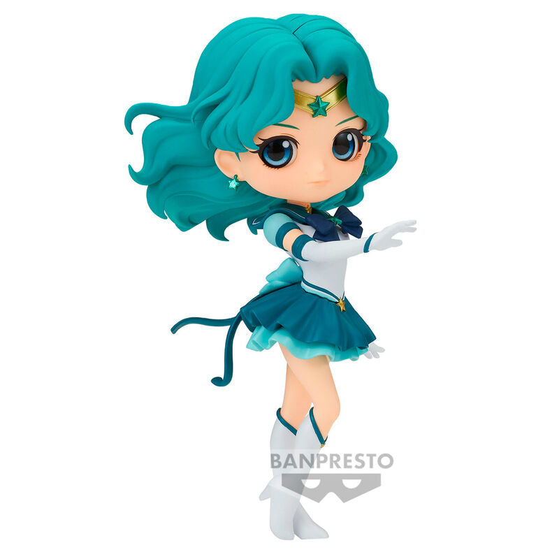 Pretty Guardian Sailor Moon Cosmos the Movie - Eternal Sailor Neptune - Q Posket Figuur Ver. A (Banpresto)