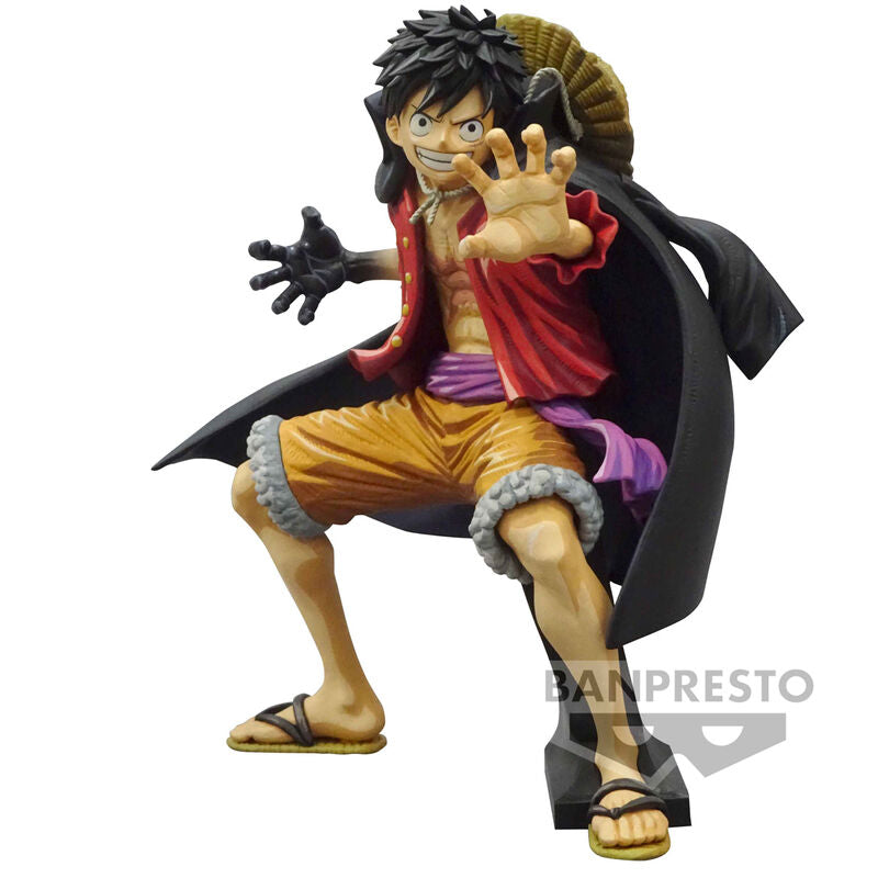 One Piece - Monkey D. Luffy - Wano Kuni II King of Artist - Manga Dimensions Figure (Banpresto)