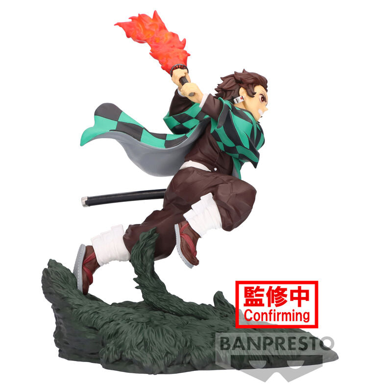 Demon Slayer - Tanjiro Kamado - Batalla combinada figura (Banpresto)