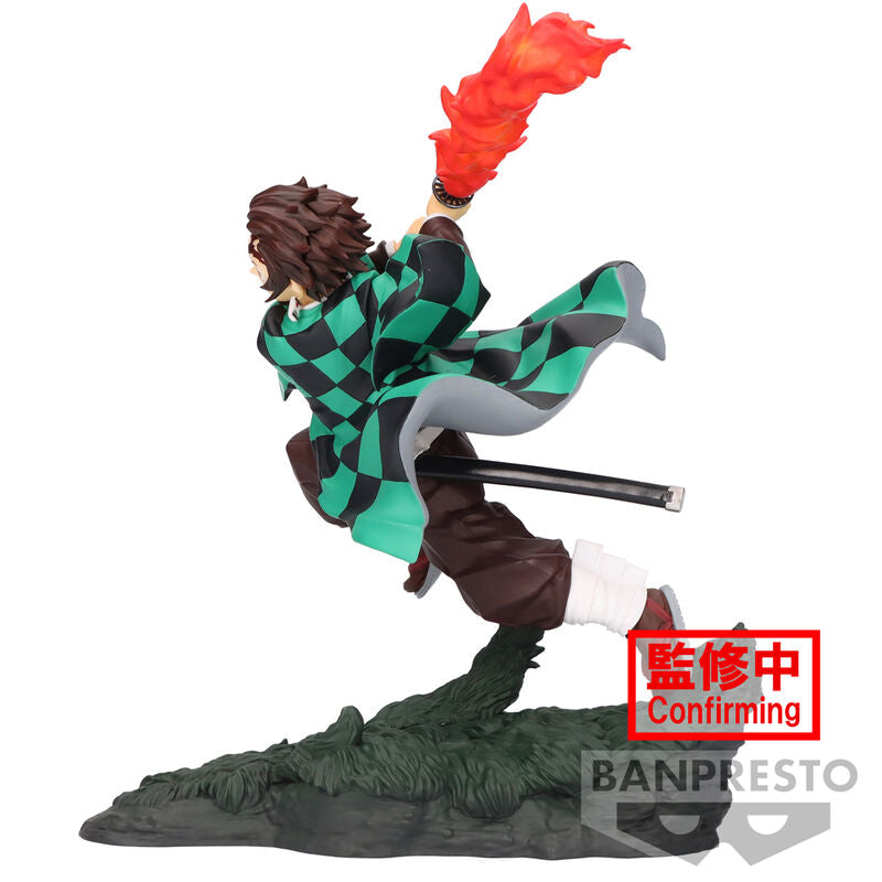 Uccisore di demoni - Tanjiro Kamado - Battaglia combinata figura (Banpresto)