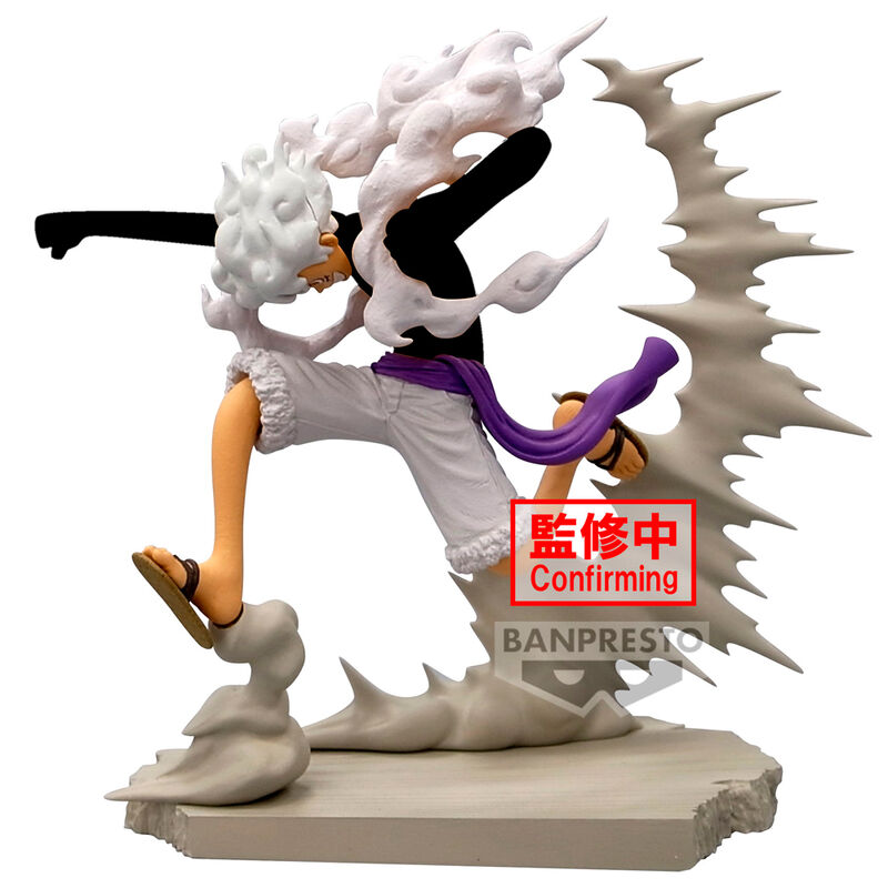 One Piece - Monkey D. Luffy - Gear 5 Senkozekkei Figure (Banpresto)