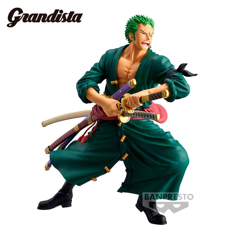 One Piece Roronoa Zoro Grandista figura comprar – fictionary world