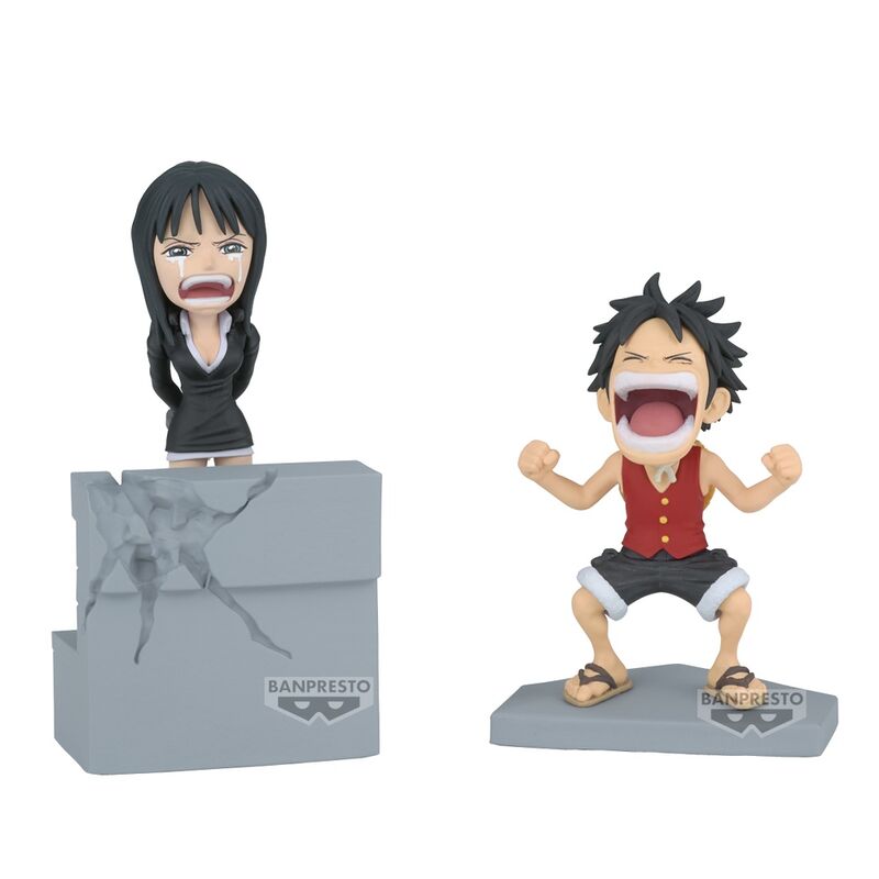 One Piece - Ruffy & Nico Robin - Log Stories Figur (Banpresto)
