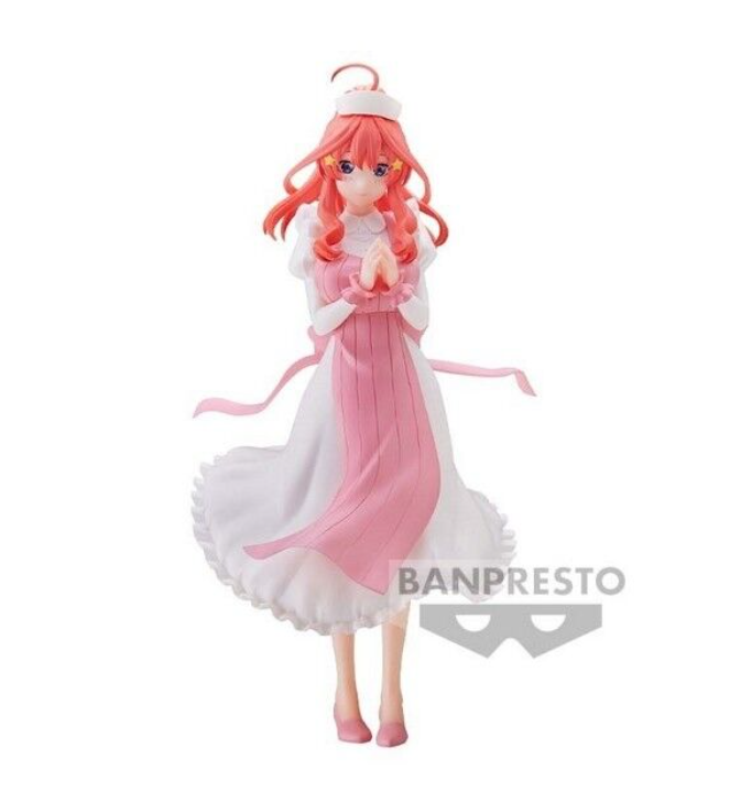 La Quintaesencia de los Quintillizos La Película - Itsuki Nakano - Kyunties Nurse figura (Banpresto)