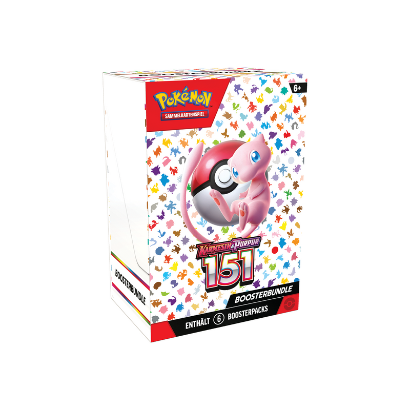 Pokemon - Karmesin & Purpur 151 - Booster Bundle (deutsch)
