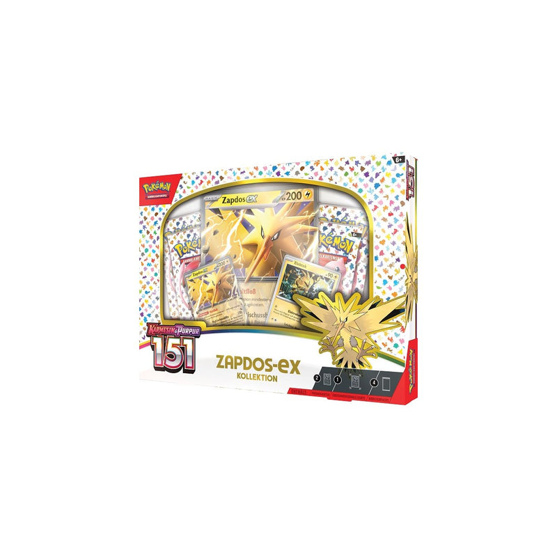 Pokemon - Karmesin & Purpur 151 - Zapdos ex Collection (German)