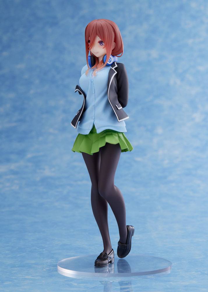 La Quintaesencia de los Quintillizos - Miku Nakano - Uniform Coreful Renewal figura (Taito) (reedición)