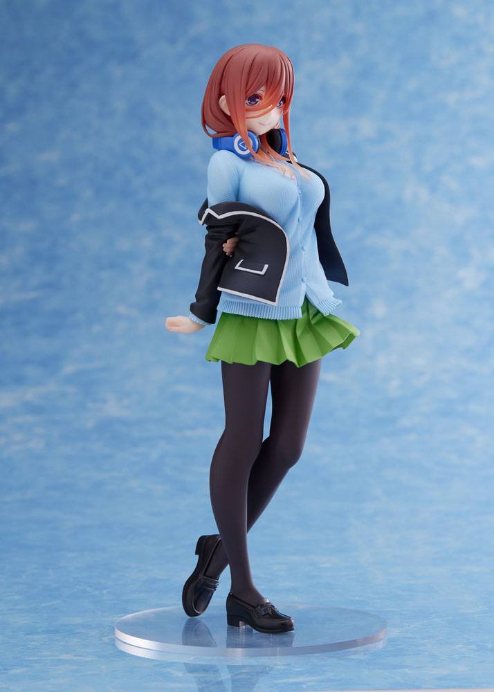 La Quintaesencia de los Quintillizos - Miku Nakano - Uniform Coreful Renewal figura (Taito) (reedición)