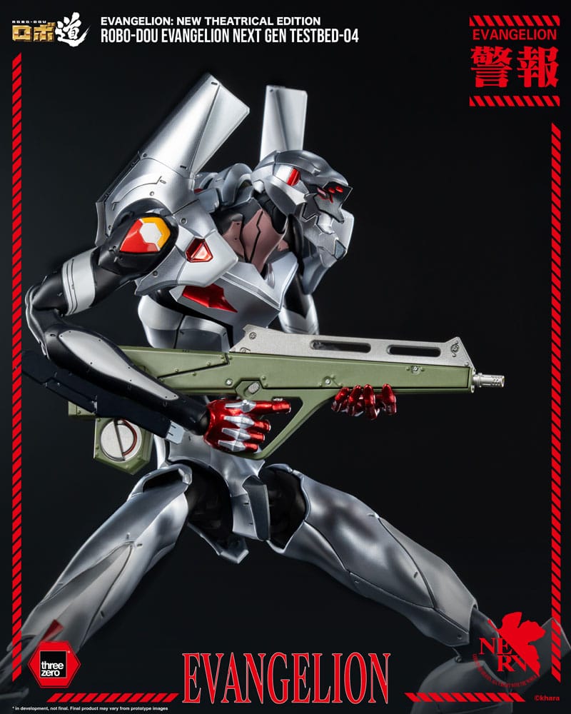Evangelion: New Theatrical Edition - Robo-Dou - Evangelion Testbed-04 Figur (threezero)