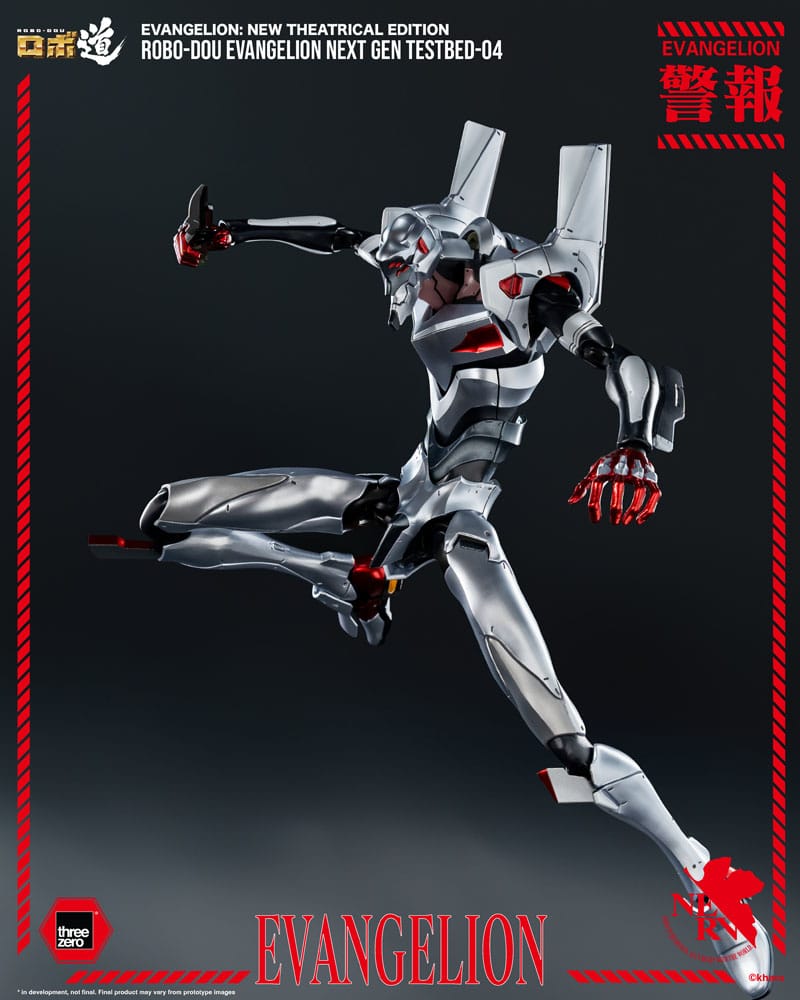Evangelion: New Theatrical Edition - Robo-Dou - Evangelion Testbed-04 Figur (threezero)