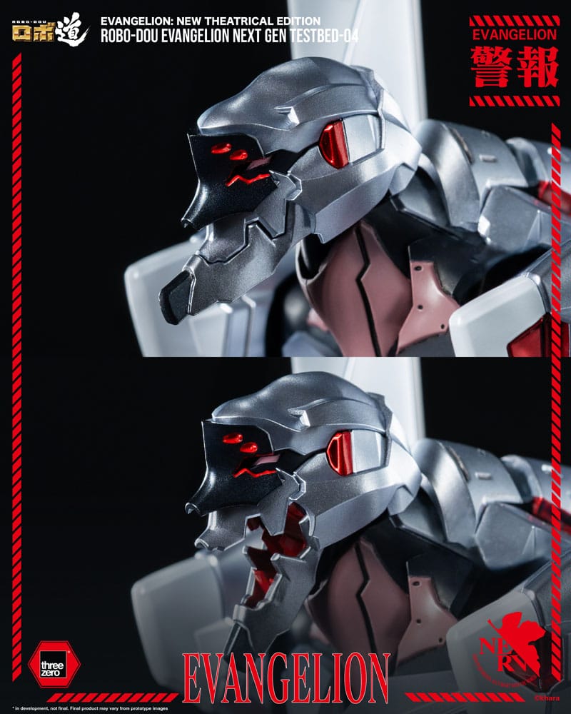 Evangelion: New Theatrical Edition - Robo-Dou - Evangelion Testbed-04 Figur (threezero)