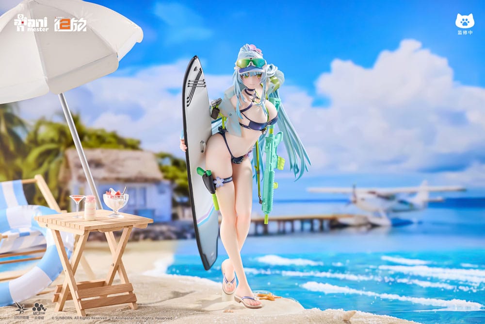 Girls' Frontline 2: Exilium - HK416 - Cerulean Breaker Figur 1/7 (AniMester)