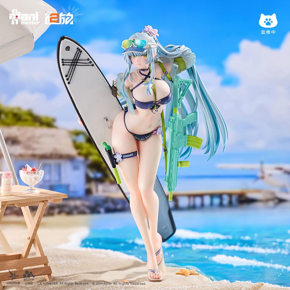 Girls' Frontline 2: Exilium - HK416 - Cerulean Breaker Figur 1/7 (AniMester)