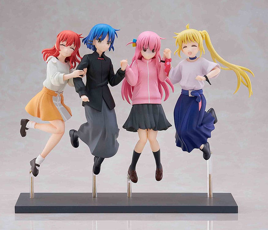 Bocchi the Rock! - Jumping Girl(s) Figuren 4er-Set (Aniplex)