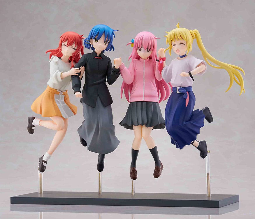 Bocchi the Rock! - Jumping Girl(s) Figuren 4er-Set (Aniplex)