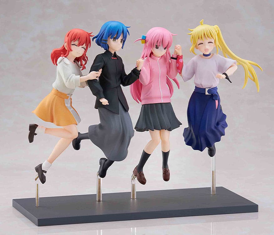 Bocchi the Rock! - Jumping Girl(s) Figuren 4er-Set (Aniplex)