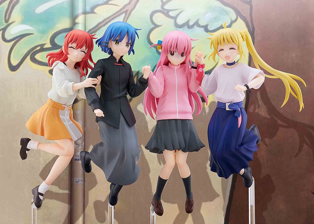 Bocchi the Rock! - Jumping Girl(s) Figuren 4er-Set (Aniplex)