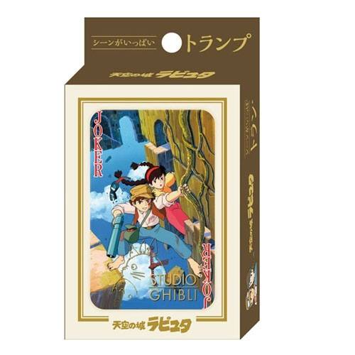 Studio Ghibli - Das Schloss im Himmel - Spielkarten 54-er Deck (Benelic)