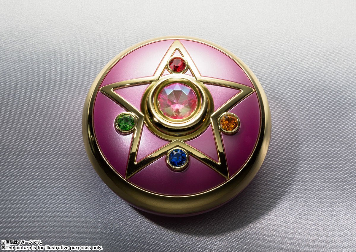 Sailor Moon - Verwandlungsbrosche Crystal Star - Brilliant Color Edition Proplica Replica 1/1 (Bandai)