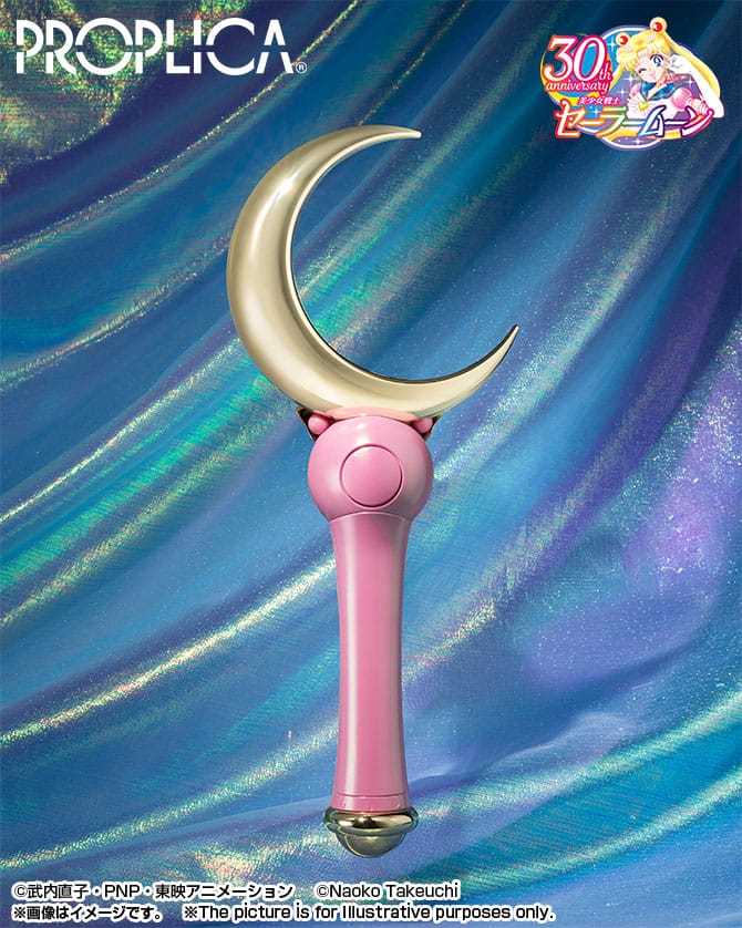 Sailor Moon - Mondzepter - Brilliant Color Edition - Proplica Replik 1/1 (Bandai)