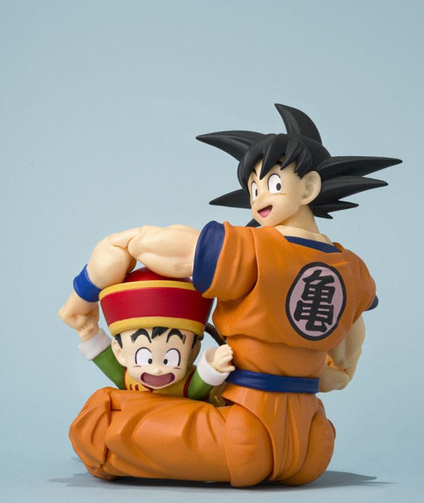 Dragon Ball - Son Goku & Son Gohan - Kid & Kintoun S.H. Figuarts figure (Bandai)