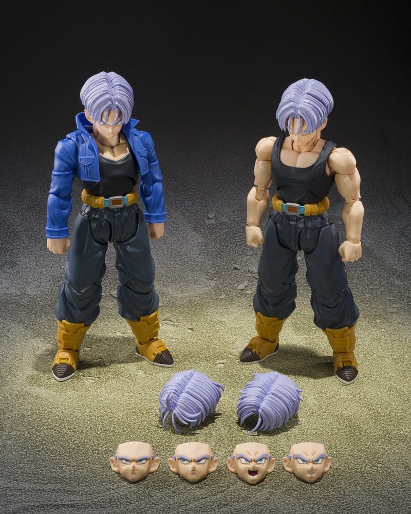 Dragon Ball Z - Trunks - Z-Fighters - Group Base Ver. B - Limited Edition S.H. Figuarts Figur (Bandai)