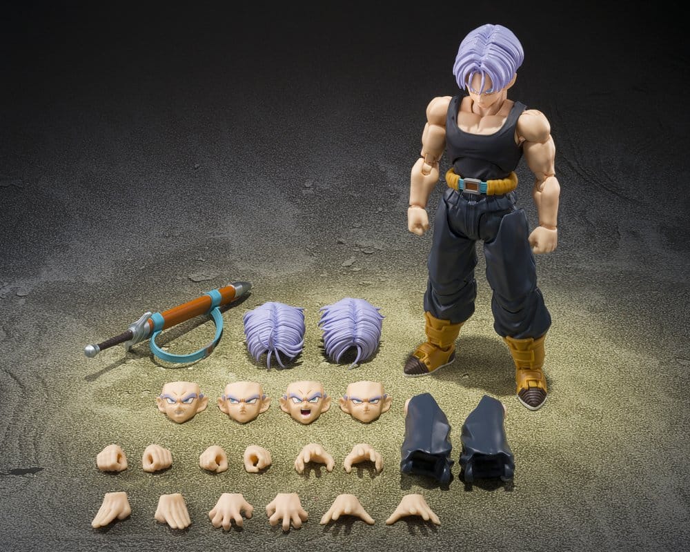 Dragon Ball Z - Trunks - Z-Fighters - Group Base Ver. B - Limited Edition S.H. Figuarts Figur (Bandai)