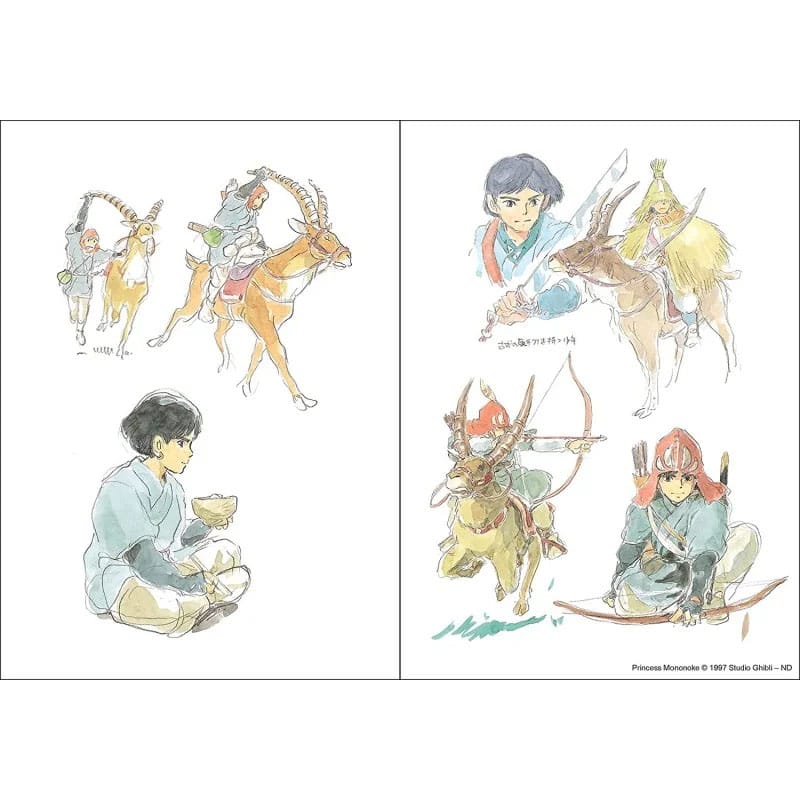 Prinzessin Mononoke - Notizbuch - San Flexi (Chronicle Books)