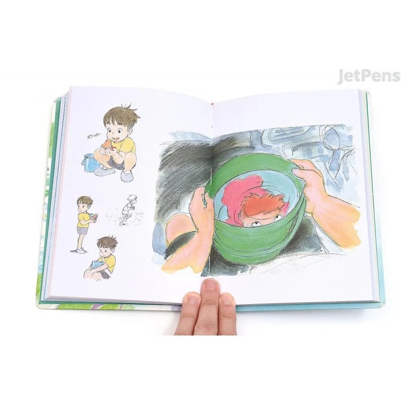Ponyo - Das große Abenteuer am Meer - Skizzenbuch - Ponyo & Sosuke Flexi (Chronicle Books)